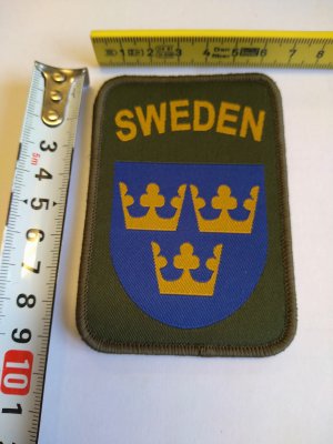 Sweden tygmärke