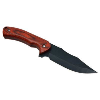 Zoom image of Hunting knife with leather sheath