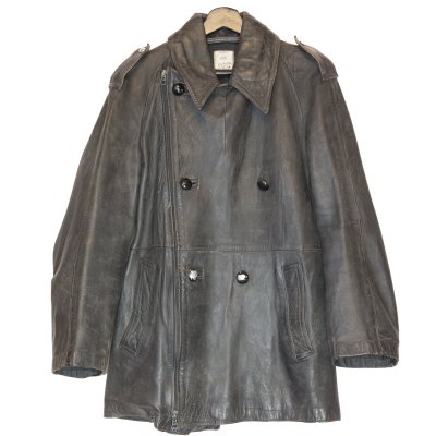 Zoom bild av Fransk gendarmerie jacka i läder