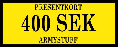 Zoom image of Gift card - 400 Sek