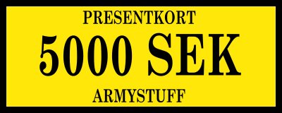 Zoom image of Gift card - 5000 Sek