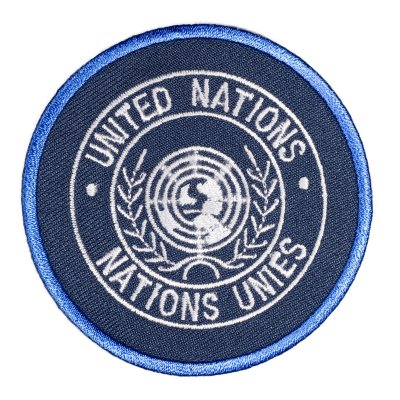 Zoom image of Textile badge - UN